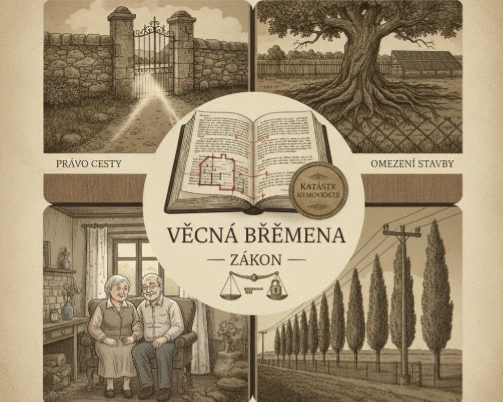Věcná břemena u nemovitostí: co znamenají pro vlastníky i kupující